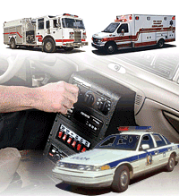 emergency equipment laptop mounts